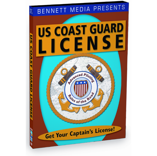 Paradise Clay BMN394D Coast Guard License: Advanced Piloting & Rules of the Road (DVD)