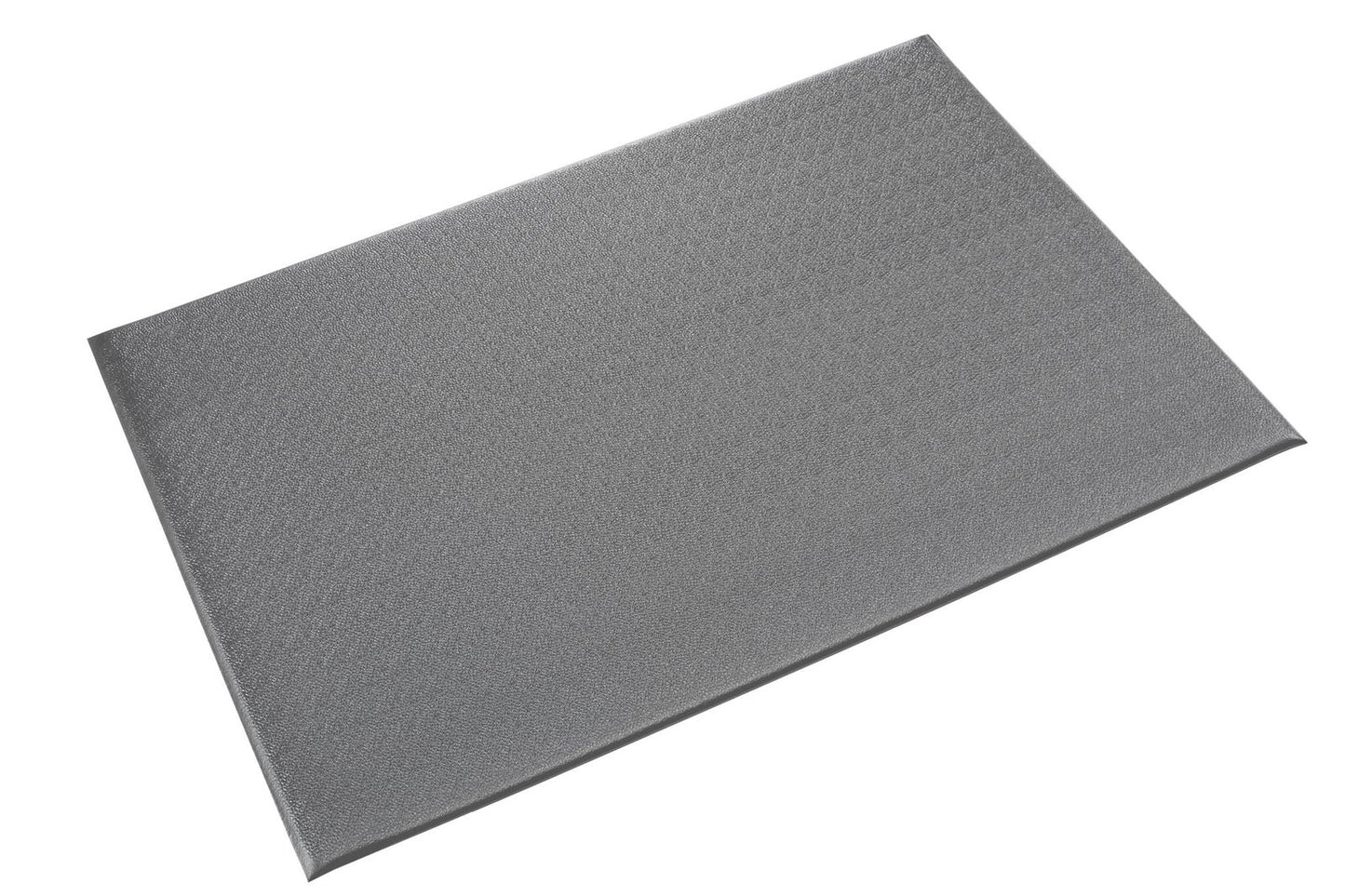 Crown Matting WB Z312GP Wear-Bond Comfort-King Pebble-Surface 3'x12' Gray Anti-Fatigue Dry Area Mat