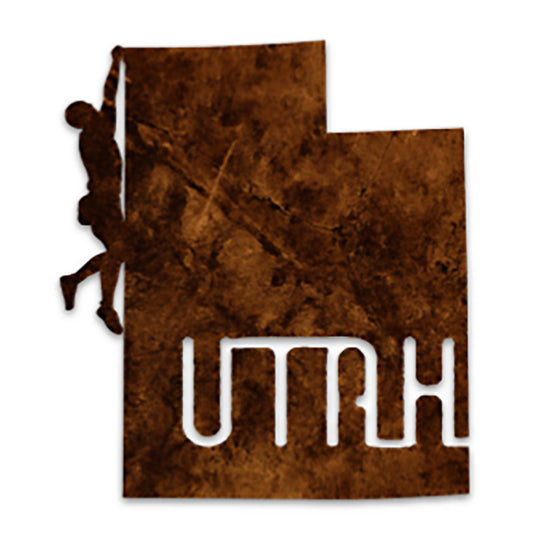 Paradise Clay PAR943 Utah Climber V2 with Utah Text - Magnet