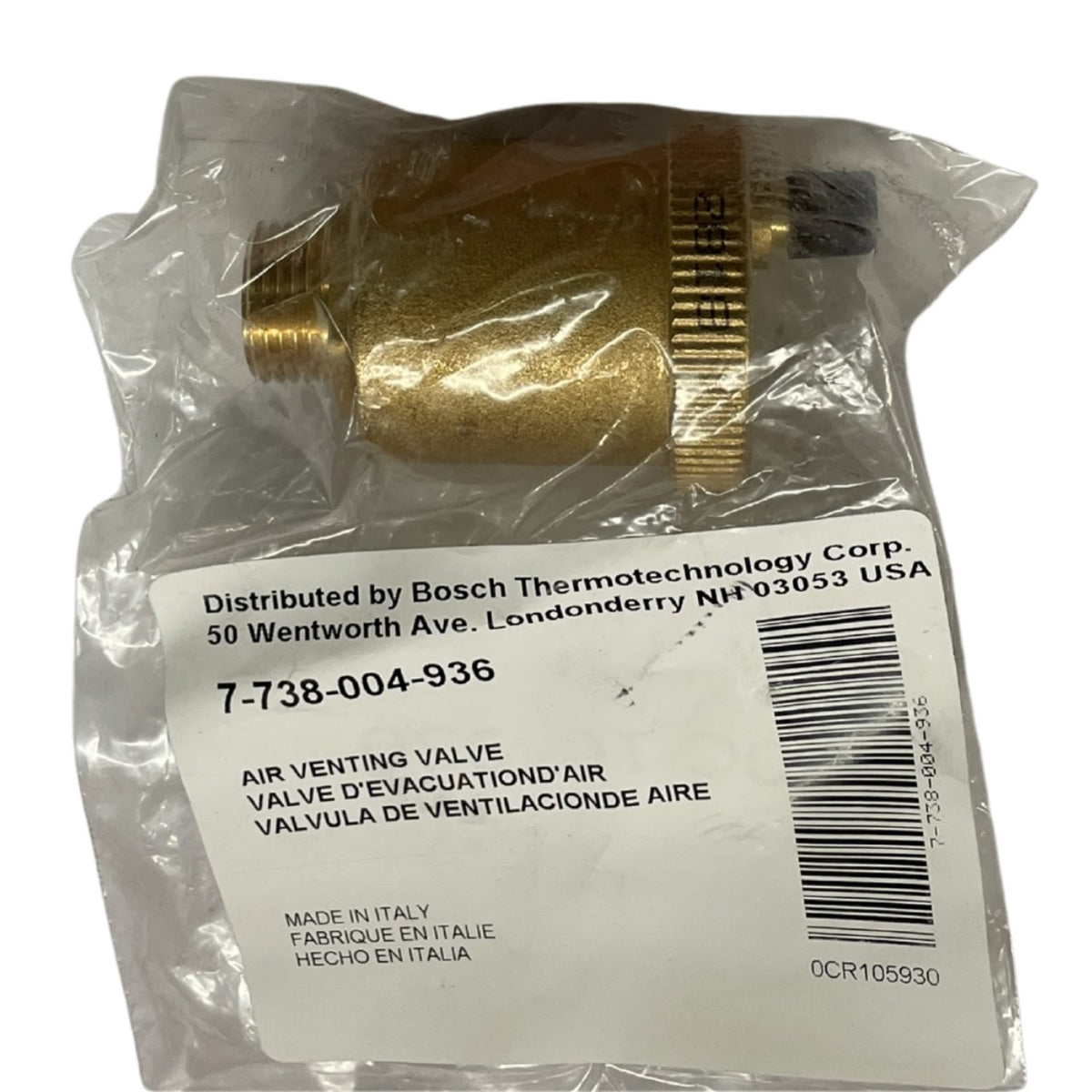 Bosch 7738004936 Automatic Air Vent