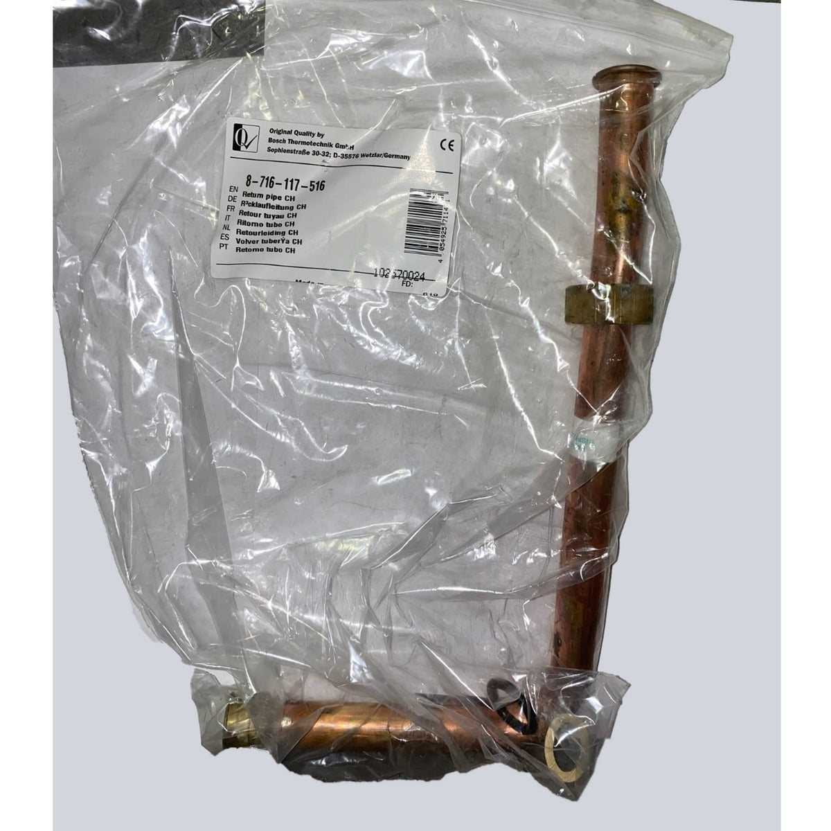 Bosch 8716117516 Return Pipe Ch