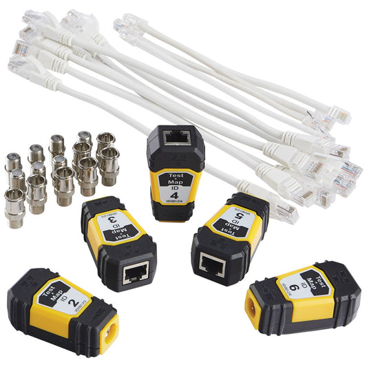 Klein Tools VDV770-850 Test + Map Remotes (#2 - #6) Upgrade Kit for Scout® Pro 3 Tester