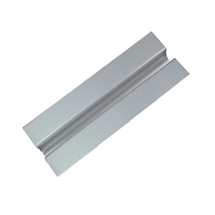Legend Valves VT-HTRP 7-3/4" x 2-7/8" Galvanized Steel Heat Transfer Plate for VersaTherm Snap-Fit Radiant Floor System Return Panels