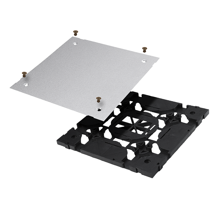 Legend Valves VT-RP 15-3/4" x 15-3/4" VersaTherm Snap-Fit Radiant Floor System Return Panel