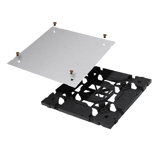 Legend Valves VT-RP 15-3/4" x 15-3/4" VersaTherm Snap-Fit Radiant Floor System Return Panel