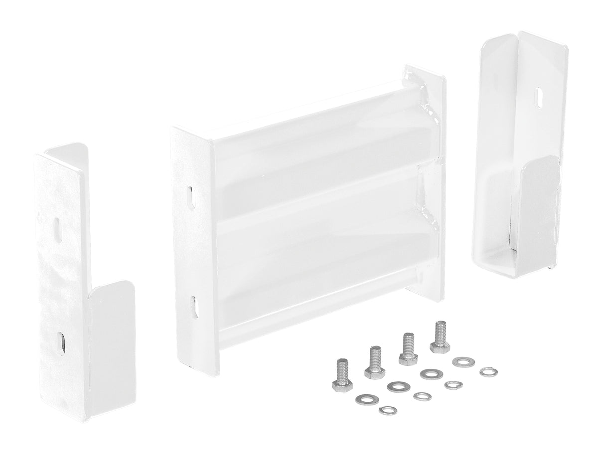 Vestil GR-F2R-DI-1-WT Drop-In Style Guard Rail 1 Ft White