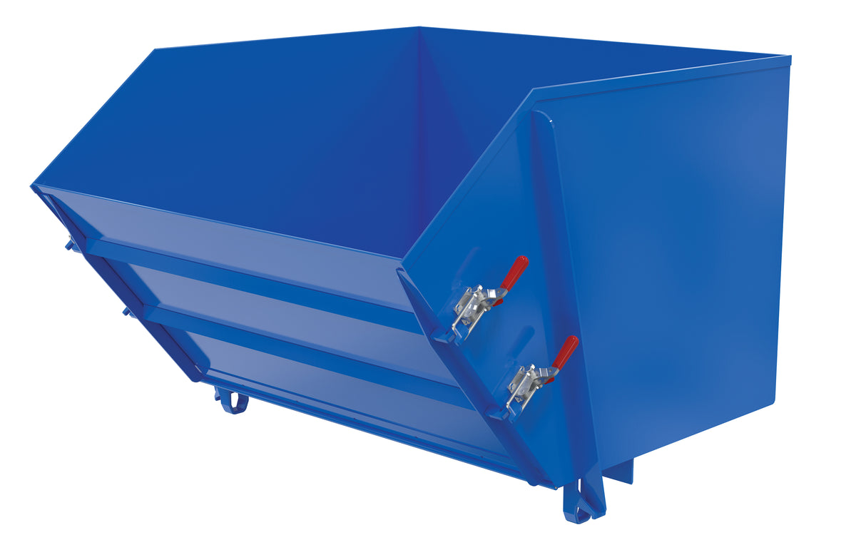 Vestil HDROP-150-LD Light Duty Self-Dumping Hopper 1.5 Cubic Yard 2000 lb