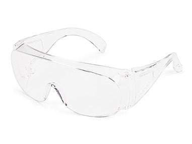 Gateway Safety 5880 Utility VS Safety Glasses - Economy Wraparound Disposable Eye Protection with Vented Side Shields