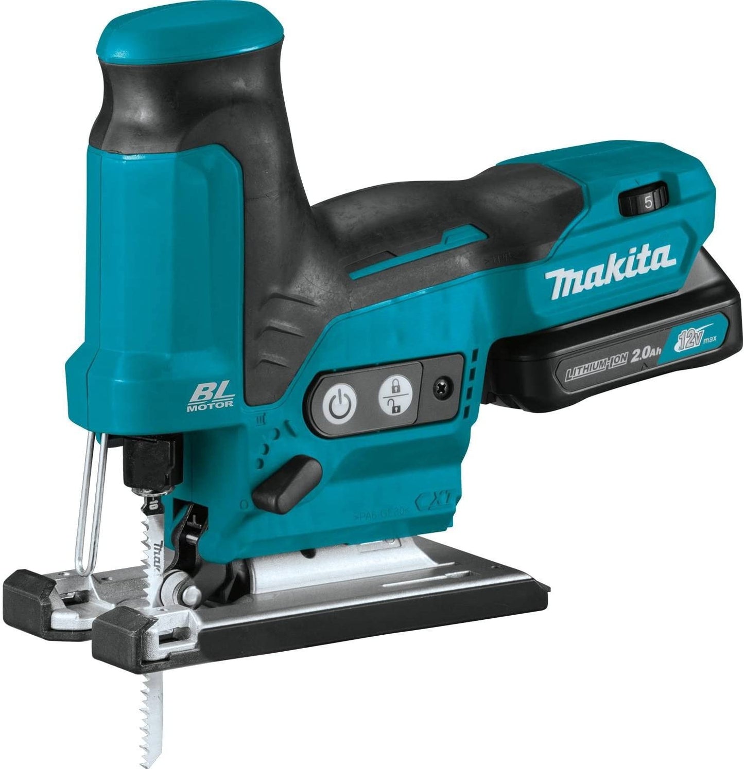 Makita VJ05R1J 12V max CXT® Lithium‘Ion Brushless Cordless Barrel Grip Jig Saw Kit (2.0Ah)