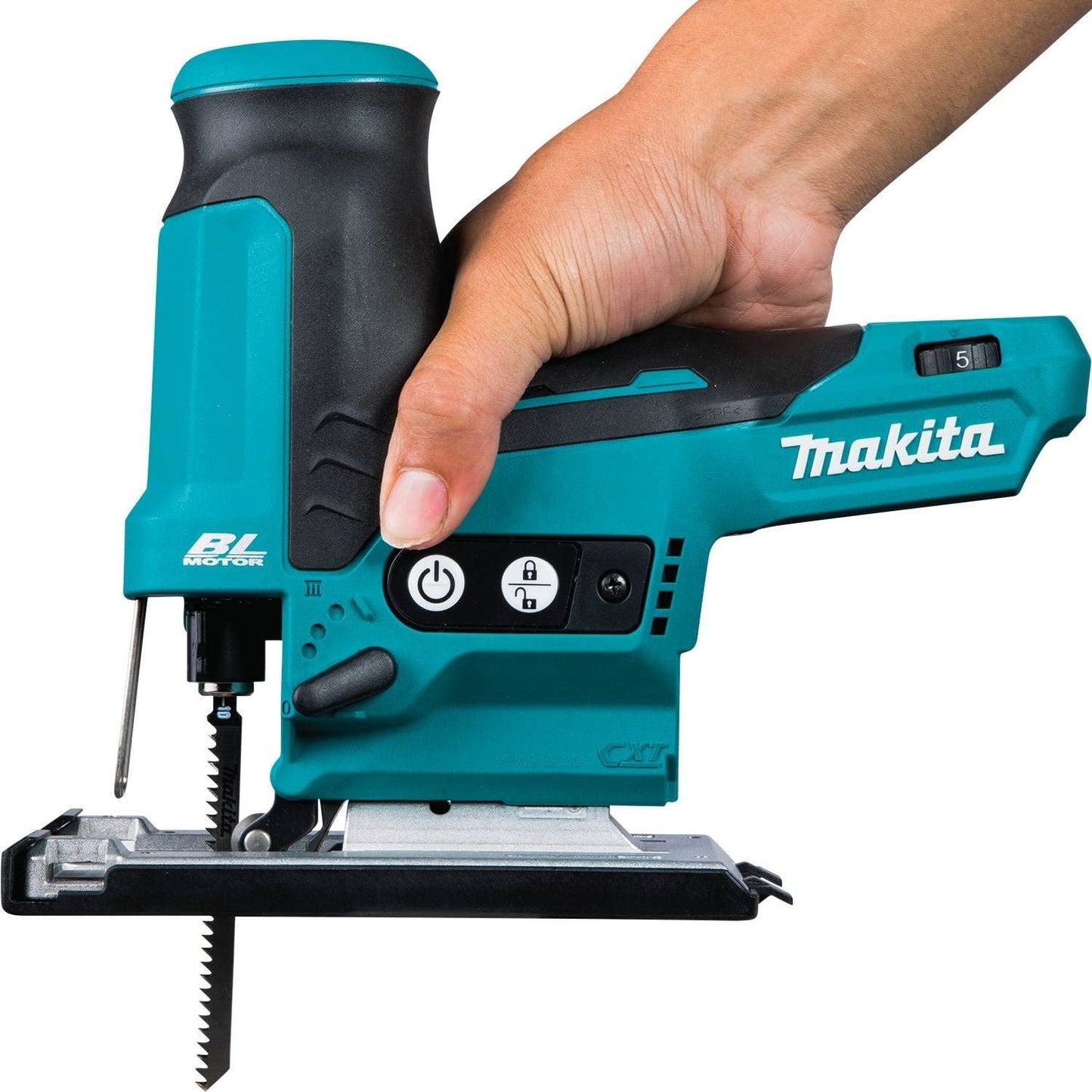 Makita VJ05Z 12V max CXT® Lithium‘Ion Brushless Cordless Barrel Grip Jig Saw, Tool Only