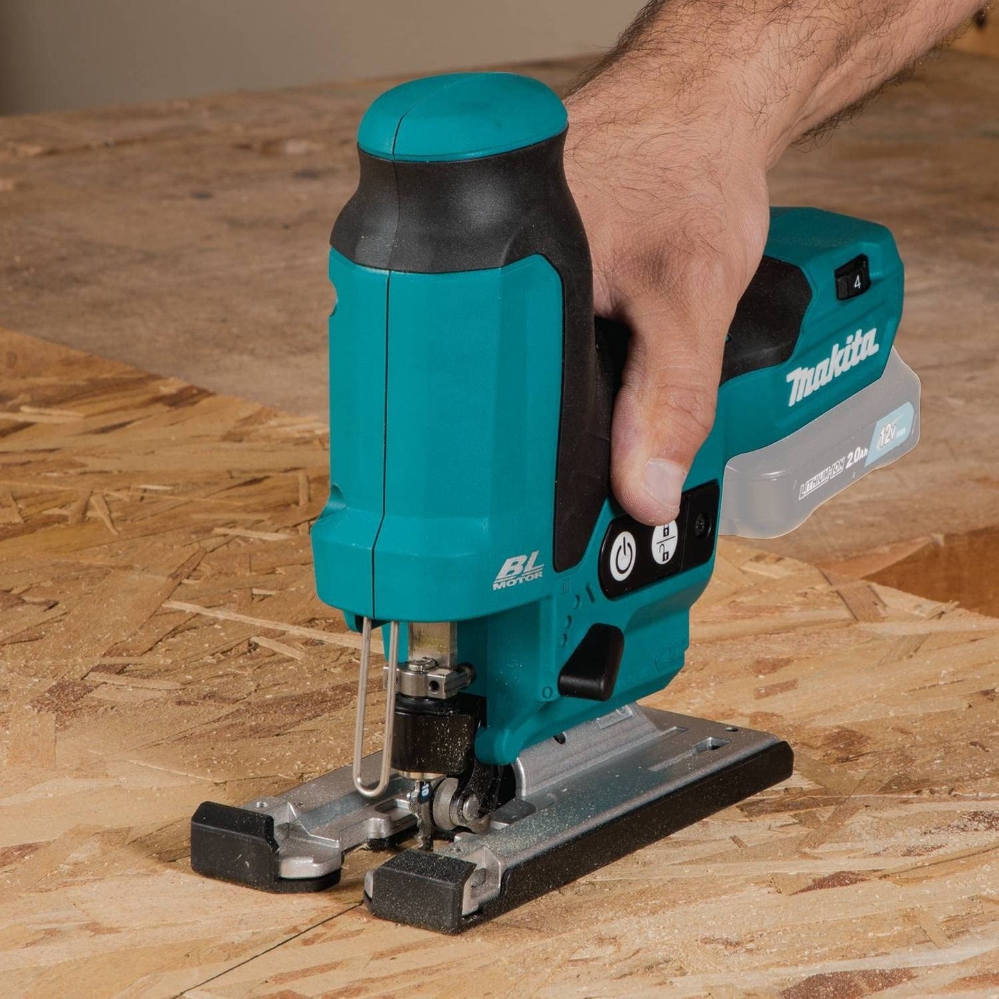 Makita VJ05Z 12V max CXT® Lithium‘Ion Brushless Cordless Barrel Grip Jig Saw, Tool Only