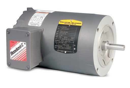 Baldor VNM3537 .5HP, 3450RPM, 3PH, 60HZ, 56C, 3516M, TENV, F1