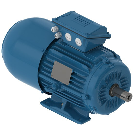 WEG 00109ET3EBM182T-W22 1HP,900RPM,182/4T Frame,W22-Brake-Motor (1 EA)