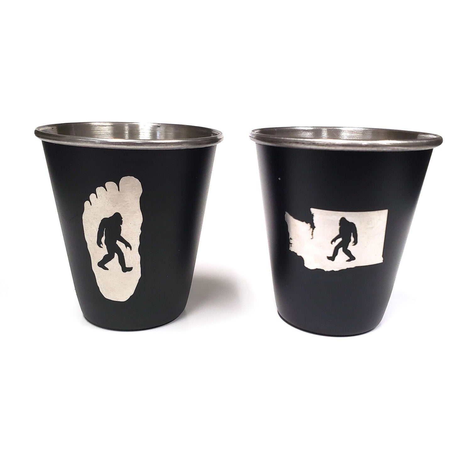 Paradise Clay SHG011 Washington Bigfoot Stainless Steel Shot Glass