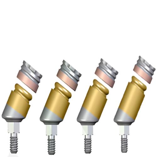 ITL Dental WCA-3050-M 30° x 5mm x 3.5 Platform OLS Abutment Angular MLS System Concept