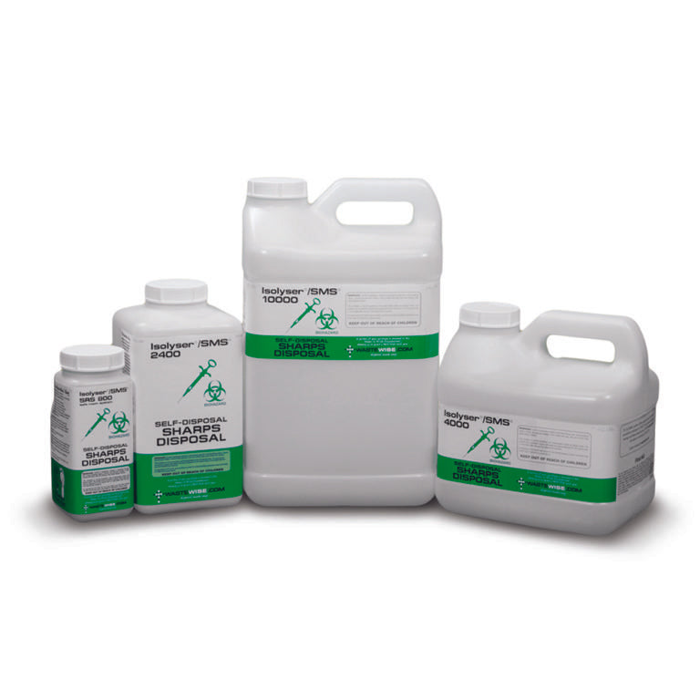 WCM SMS4000 Isolyser®/SMS® Sharps Disposal 1.5 Gallons (5.8 Liters)