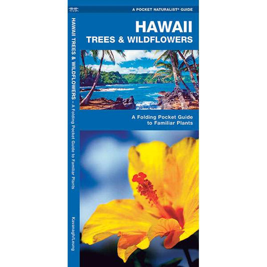 Paradise Clay WFP030 Hawaii Trees & Wildflowers - Folding Pocket Guide
