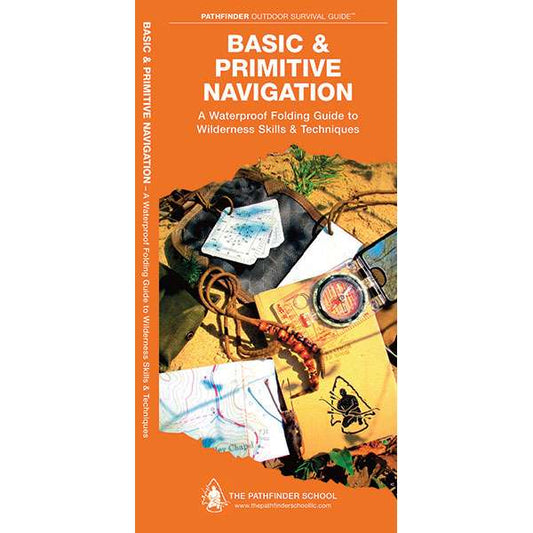 Paradise Clay WFP080 Basic & Primitive Navigation - Folding Pocket Guide