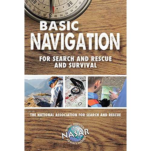 Paradise Clay WFP152 Basic Navigation For Search and Rescue and Survival - Folding Pocket Guide