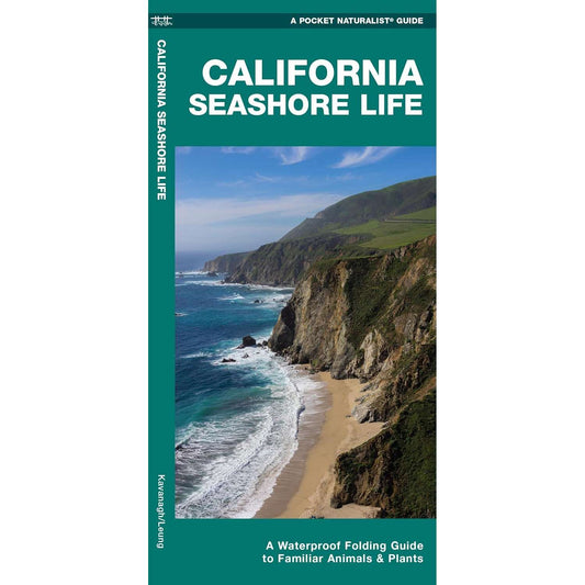 Paradise Clay WFP196 California Seashore Life: A Waterproof Folding Guide to Familiar Animals & Plants 2nd ed. - Folding Pocket Guide