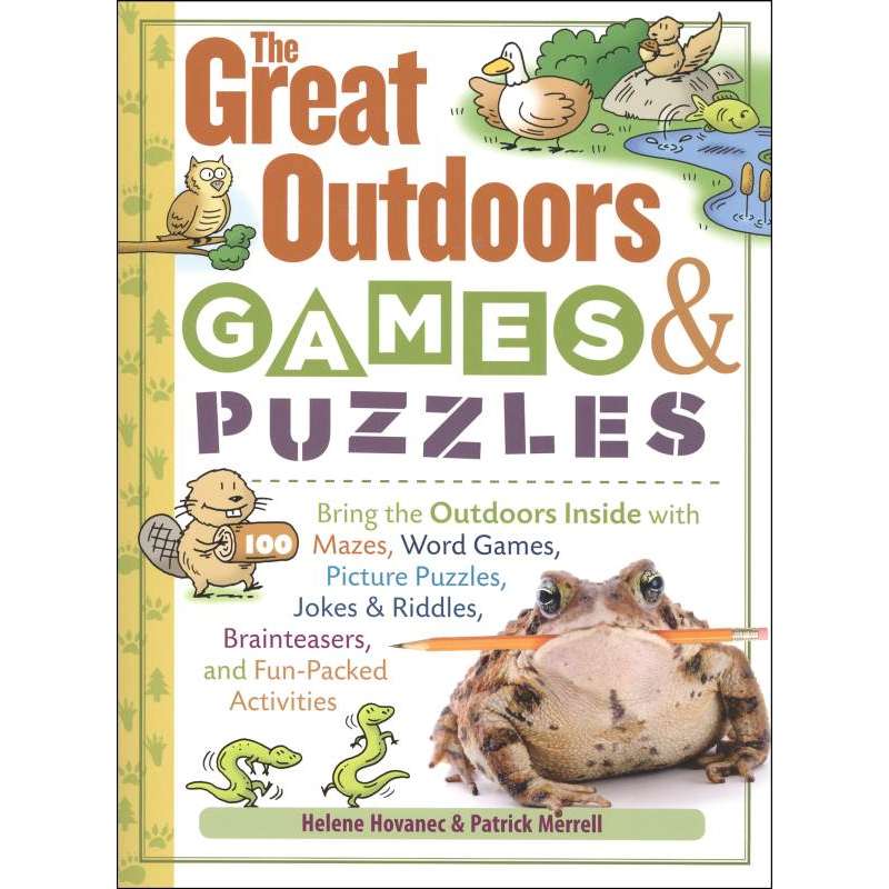 Paradise Clay WPC036 The Great Outdoors Games & Puzzles - Book
