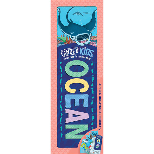 Paradise Clay WPC168 Fandex Kids: Ocean: Facts That Fit in Your Hand: 49 Sea Creatures Inside!