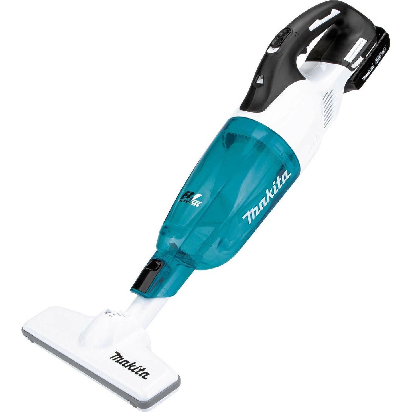 Makita XLC03R1WX4 18V LXT® Lithium‘ion Compact Brushless Cordless Vacuum Kit, Trigger w/ Lock (2.0Ah)