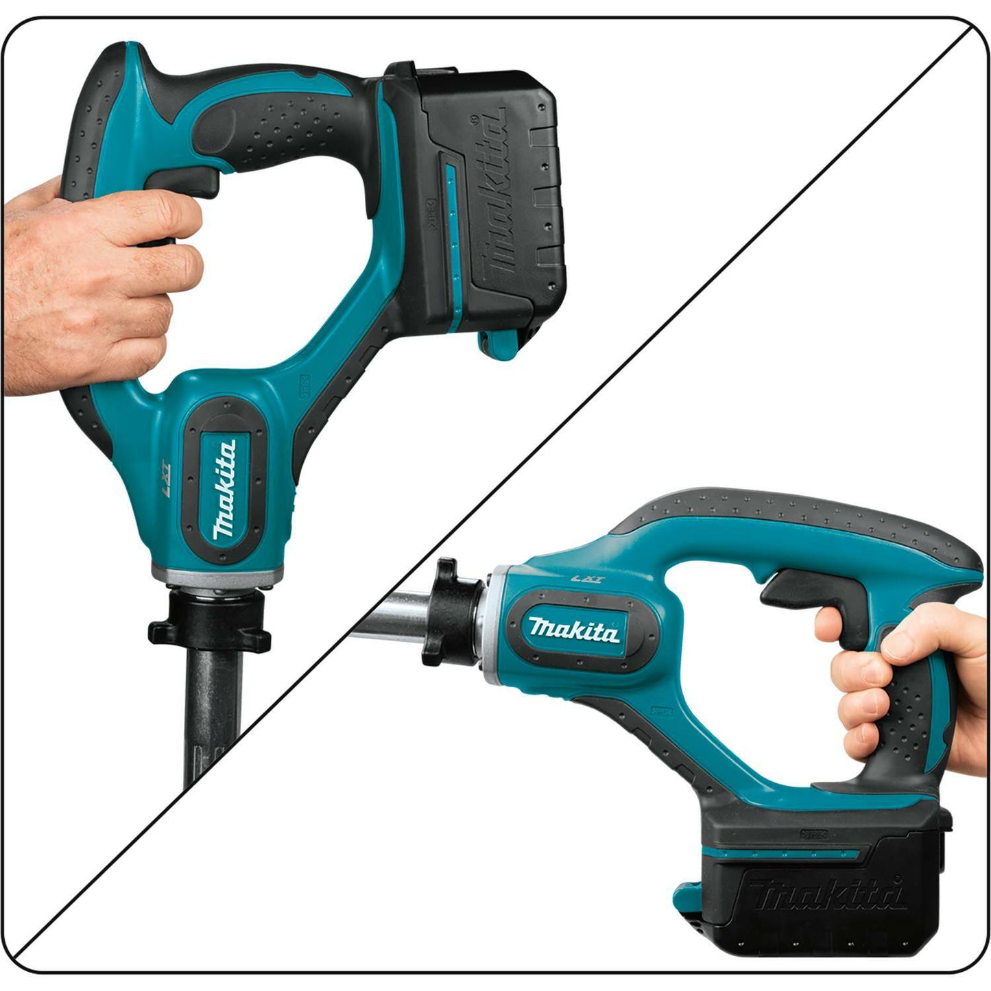 Makita XRV02Z 18V LXT® Lithium‘Ion Cordless 8' Concrete Vibrator, Tool Only