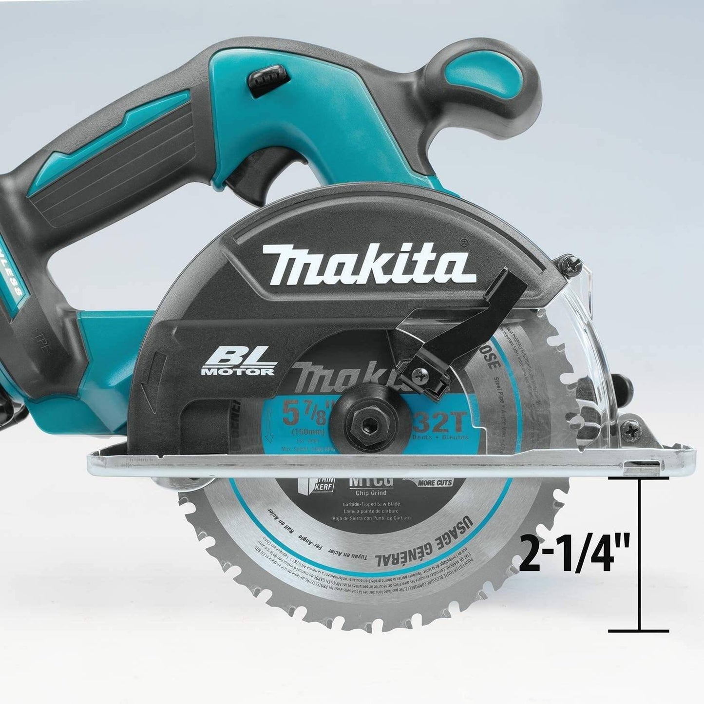 Makita XSC02Z 18V LXT® Lithium‘Ion Brushless Cordless 5‘7/8" Metal Cutting Saw, Tool Only