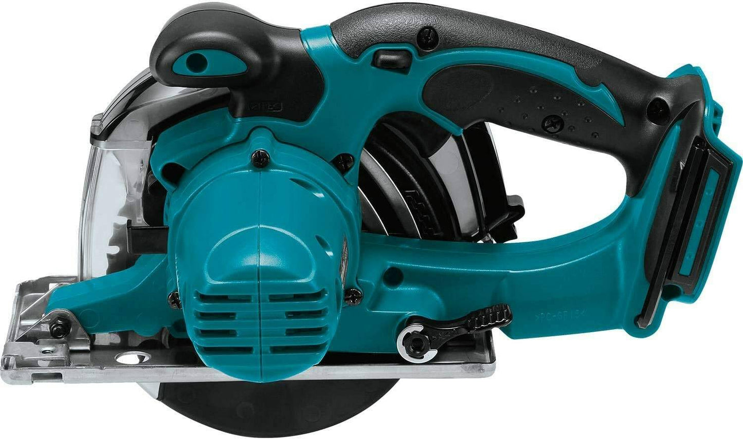 Makita XSC03Z 18V LXT® Lithium‘Ion Cordless 5‘3/8" Metal Cutting Saw, with Electric Brake and Chip Collector, Tool Only