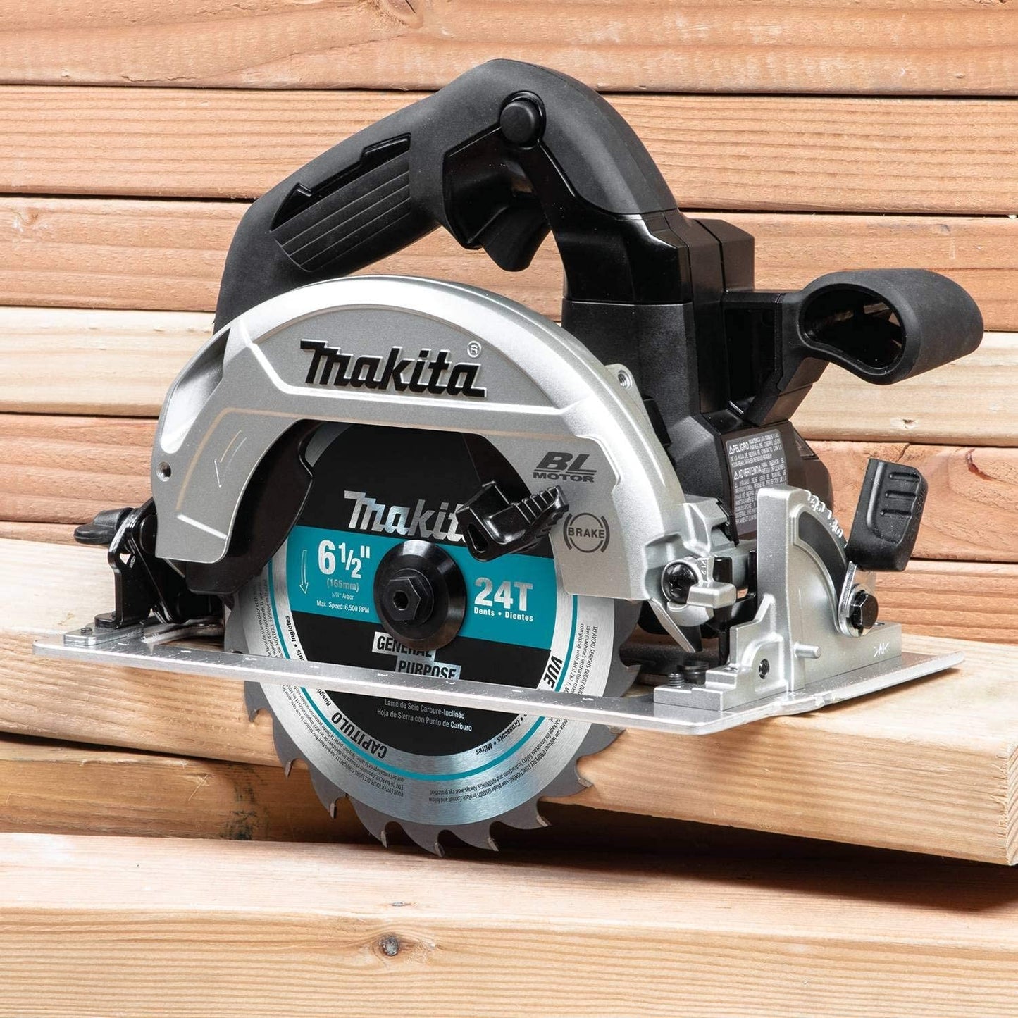 Makita XSH04RB 18V LXT® Lithium‘Ion Sub‘Compact Brushless Cordless 6‘1/2 Circular Saw Kit (2.0Ah)