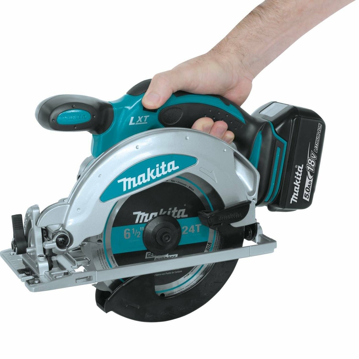 Makita XSS01T 18V LXT® Lithium‘Ion Cordless 6‘1/2" Circular Saw Kit (5.0Ah)