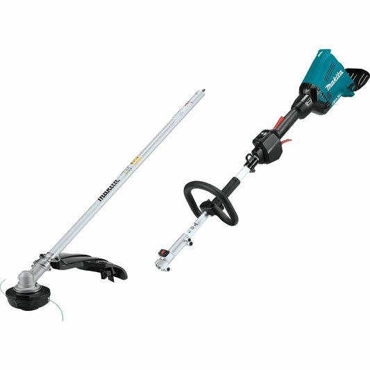 Makita XUX01ZM5 36V (18V X2) LXT® Brushless Couple Shaft Power Head with String Trimmer Attachment, Tool Only