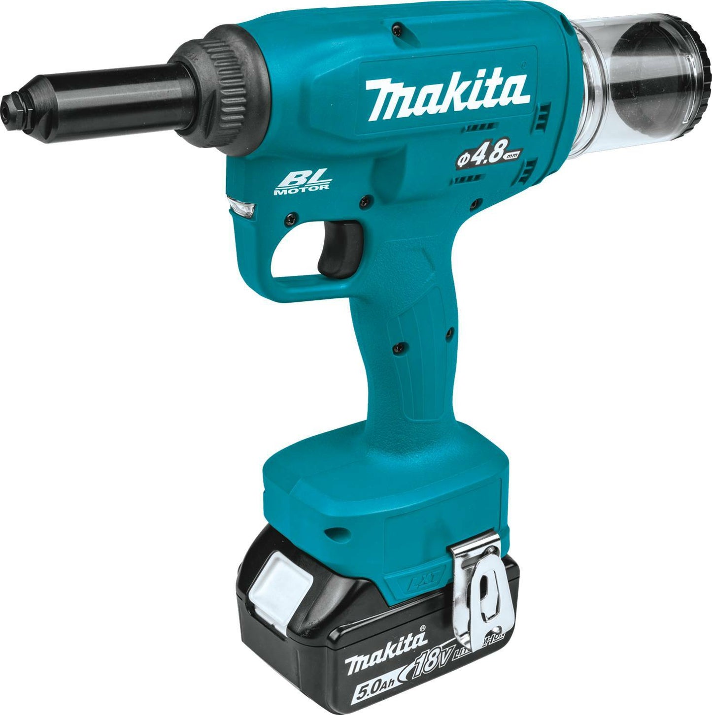 Makita XVR01T 18V LXT® Lithium‘Ion Brushless Cordless Rivet Tool Kit (5.0Ah)