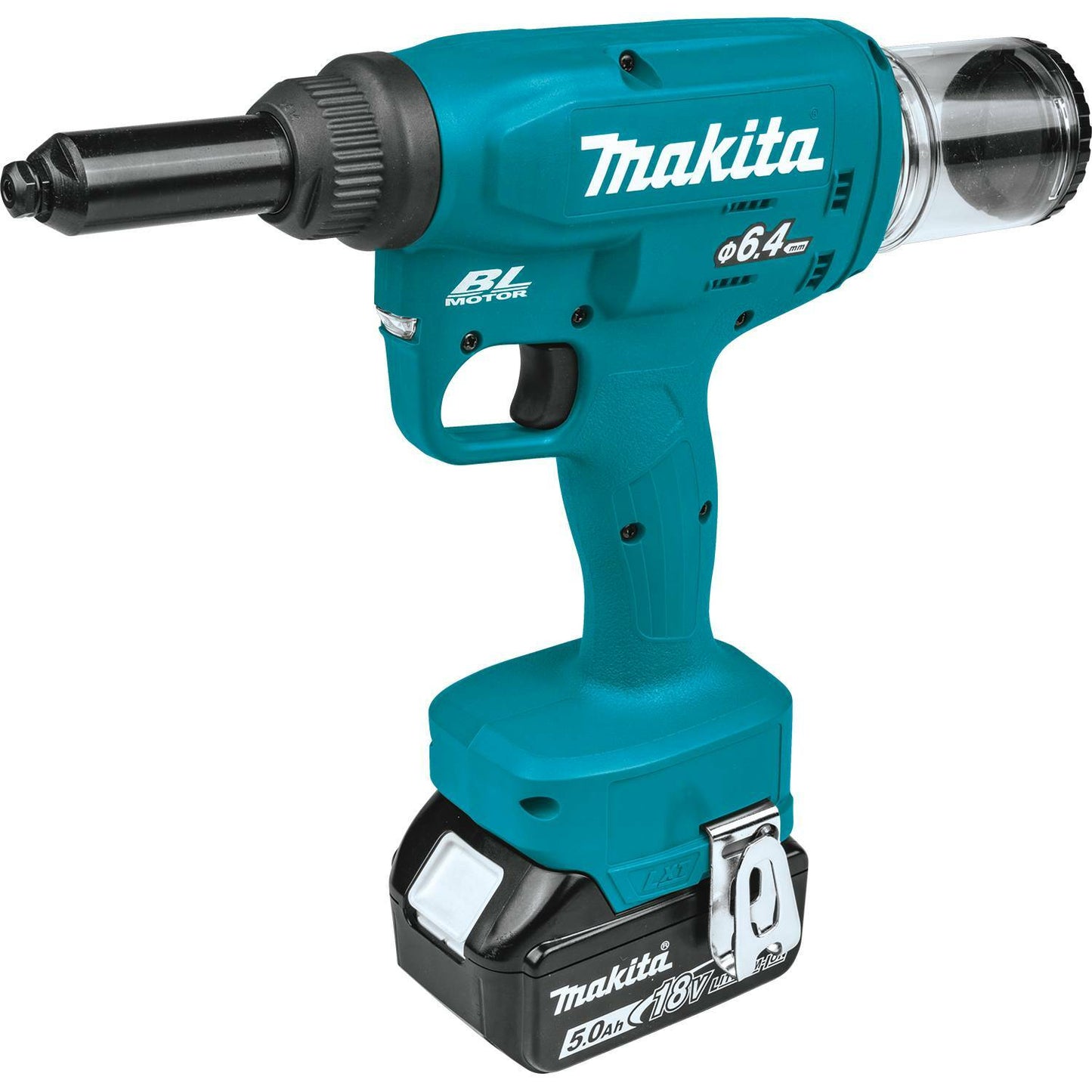 Makita XVR02T 18V LXT® Lithium‘Ion Brushless Cordless Rivet Tool Kit (5.0Ah)