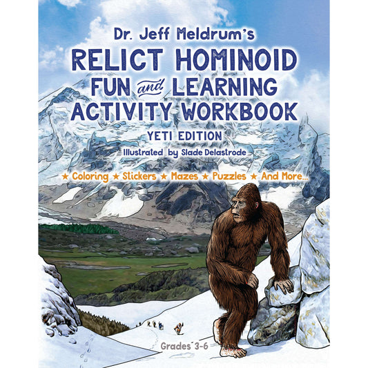 Paradise Clay IHP_RH1* Relict Hominoid Fun and Learning Activity Workbook: Yeti Edition - Book
