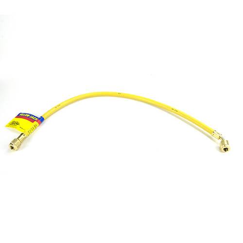 Yellow Jacket 21024 24", yellow, HAV standard fitting, PLUS II 1/4" charging hose