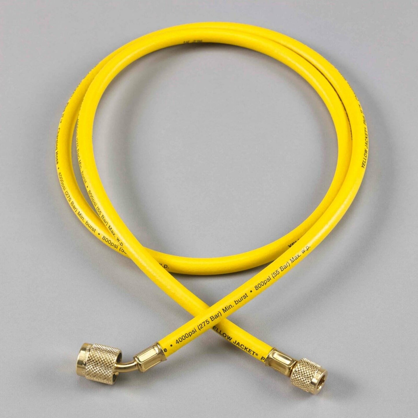 Yellow Jacket 22125 25", Yellow, PLUS II 1/4" hose with SealRight fitting