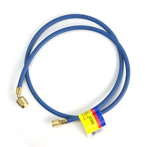 Yellow Jacket 22260 60", Blue, PLUS II 1/4" hose with SealRight fitting