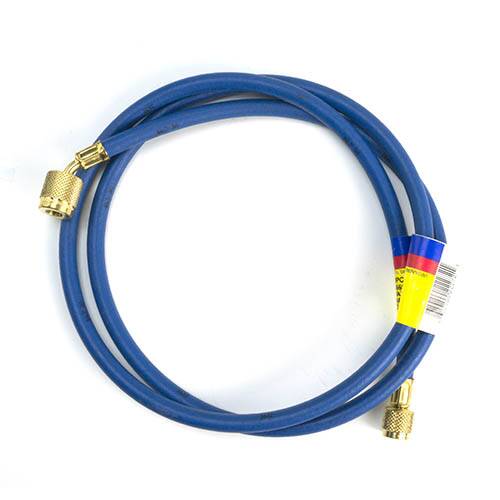 Yellow Jacket 22272 72", Blue, PLUS II 1/4" hose with SealRight fitting