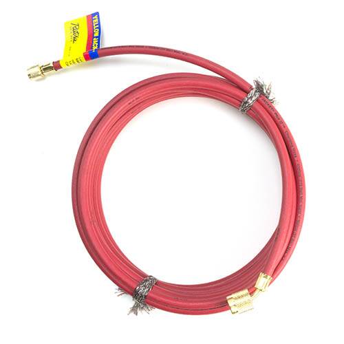 Yellow Jacket 22725 25", Red, PLUS II 1/4" hose with SealRight fitting