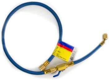 Yellow Jacket 25272 72", Blue, PLUS II 1/4" hose with FlexFlow valve