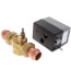 Caleffi Z55P3 Z-One™ 2-Way,NC TERMINAL Block, w/ MS,24V,3/4",Union Press,3.5Cv