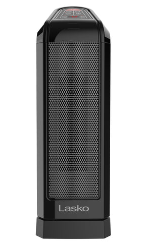 Lasko CT16670 1500W Ceramic Tower Space Heater with Remote, Black